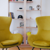 green chair