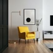 green chair