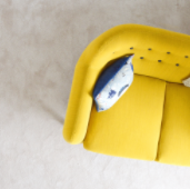green chair